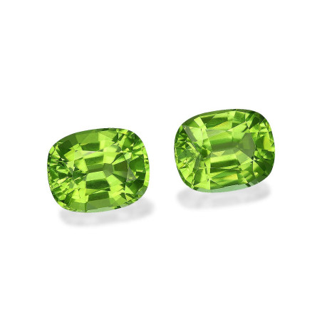 CUSHION-cut Peridot Pistachio Green 8.99 carats
