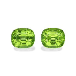 Peridot lengte KISSEN Limettengr&uuml;n 8.93 karaten