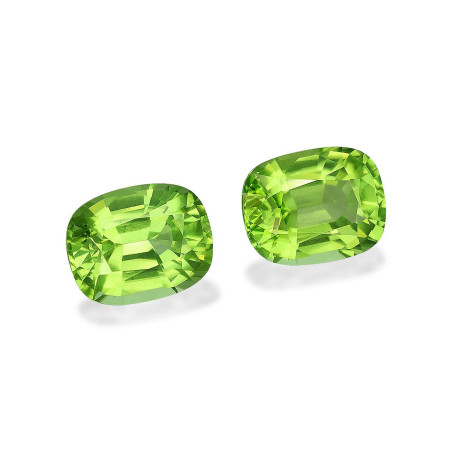 Peridot lengte KISSEN Limettengr&uuml;n 8.42 karaten