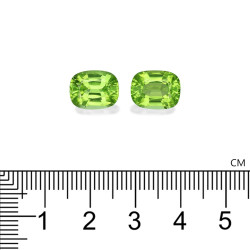 Péridot taille COUSSIN Lime Green 8.42 carats