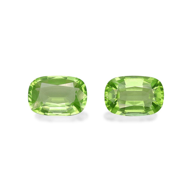 Peridot lengte KISSEN Limettengr&uuml;n 5.79 karaten