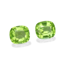 Peridoto taille COUSSIN Lime Green 6.24 carats