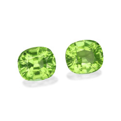 Péridot taille COUSSIN Lime Green 5.28 carats
