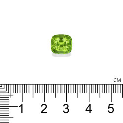 Péridot taille COUSSIN Lime Green 4.36 carats