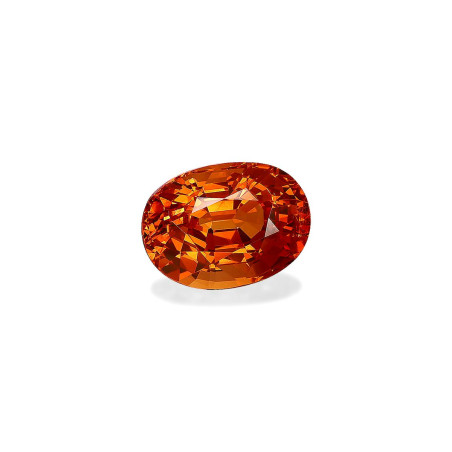 spessartite lengte OVAL Orange Mandarine 4.13 karaten