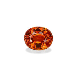 spessartite lengte OVAL Orange 4.38 karaten