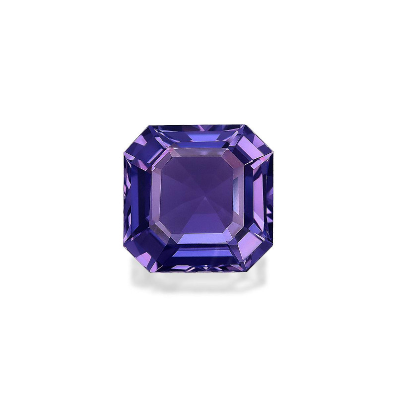 SQUARE-cut Pink Sapphire Mauve Purple 3.86 carats