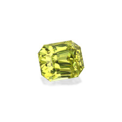 Chrysoberyl taille RECTANGULARE Lemon Yellow 9.67 carats