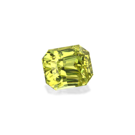 RECTANGULAR-cut Chrysoberyl Lemon Yellow 9.67 carats