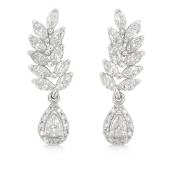 Pendientes colgantes Noa – Oro de 18K y diamantes naturales