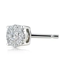 Puces d'Oreilles Diamants Raphaëlle | Or 18K et Diamants