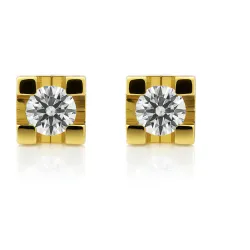 Oorknopjes Diamanten Alexandra | 18K Goud en Diamanten