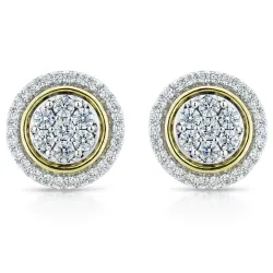 Diamant-Ohrstecker Salome | 18K Gold & Natürliche Diamanten