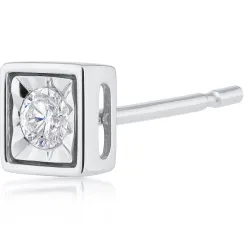 Pendientes de Diamantes Seraphine | Oro 18K y Diamantes