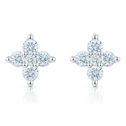 Oorknopjes Diamanten Silene | 18K Goud en Diamanten