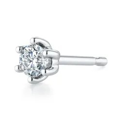 Pendientes de Diamantes Yolande | Oro 18K y Diamantes