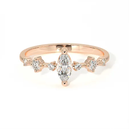 Solitario de Diamante Vendôme – Colección París