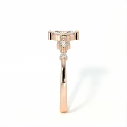 Solitario de Diamante Vendôme – Colección París | Celinni