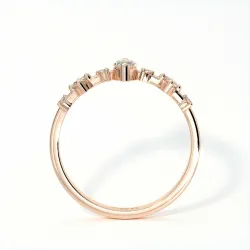 Solitario de Diamante Vendôme – Colección París | Celinni