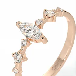 Vendôme Diamond Solitaire – Paris Collection | Celinni