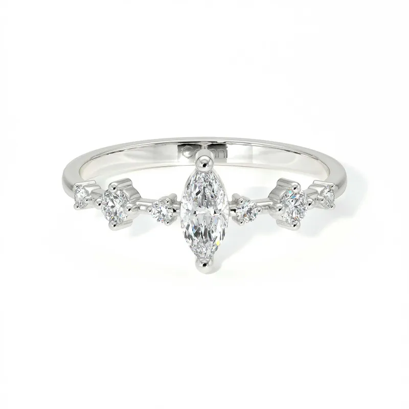 Solitario de Diamante Vendôme – Colección París | Celinni