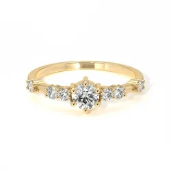 Solitario de Diamante Opéra – Colección París | Celinni