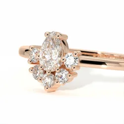 Diamant-Solitär Rivoli – Kollektion Paris | Celinni