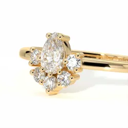 Solitario de Diamante Rivoli – Colección París | Celinni