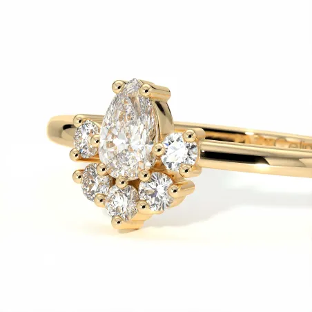 Diamant-Solitär Rivoli – Kollektion Paris