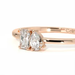 Diamant-Solitär Tuileries – Kollektion Paris | Celinni