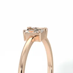 Solitario de Diamante Tuileries – Colección París | Celinni