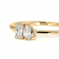 Solitario de Diamante Tuileries – Colección París | Celinni