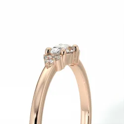 Solitario de Diamante Concorde – Colección París | Celinni