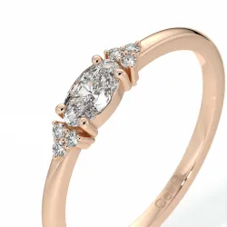 Concorde Diamant Solitaire – Collectie Parijs | Celinni