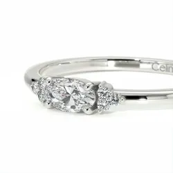 Solitario de Diamante Concorde – Colección París | Celinni