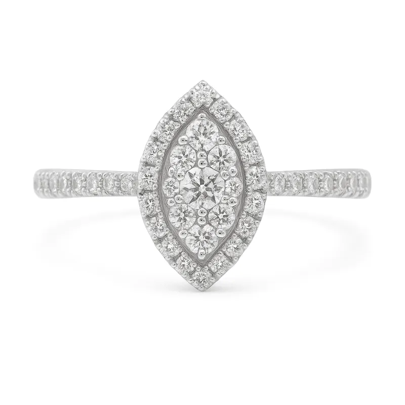 Verlovingsring Clara Marquise - Ringen Celinni