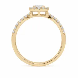Clara Marquise Engagement Ring - Celinni Rings
