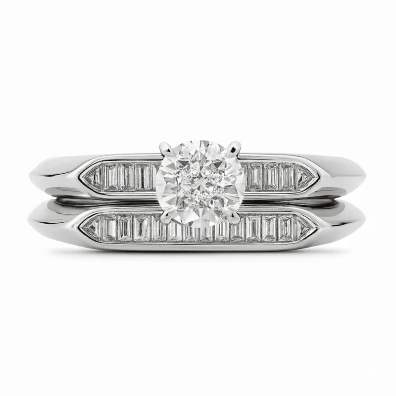 Aude Ring met Natuurlijke Diamanten in 18K Goud