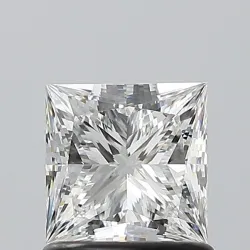 1.01-Carat PRINCESS Shape Diamond