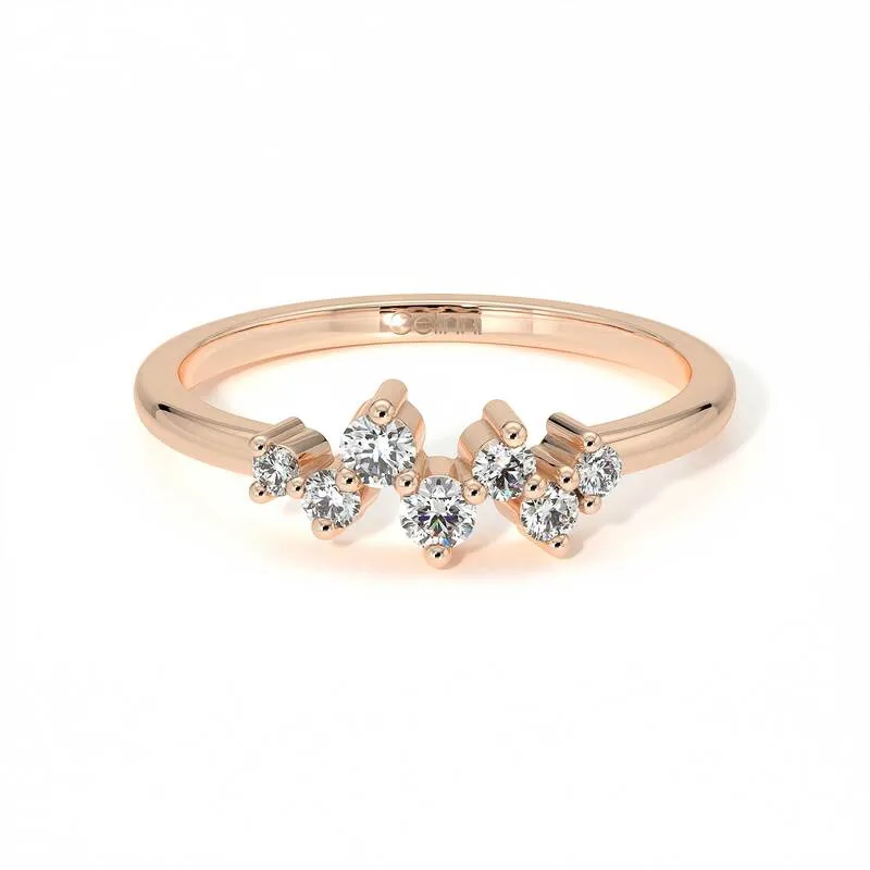 Half-Alliance Diamonds Louvre - Paris Collection