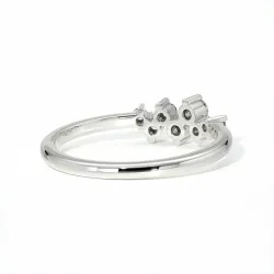 Demi-Alliance Diamants Louvre – Collection Paris | Celinni