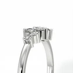 Demi-Alliance Diamants Louvre – Collection Paris | Celinni