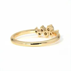 Demi-Alliance Diamants Louvre – Collection Paris | Celinni