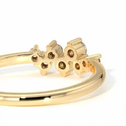 Half-Alliance Diamonds Louvre - Paris Collection | Celinni