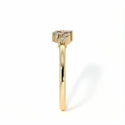 Demi-Alliance Diamants Louvre – Collection Paris | Celinni