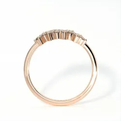 Demi-Alliance Diamants Marais – Collection Paris | Celinni