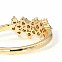 Halve Alliantie Diamanten Marais - Collectie Parijs | Celinni