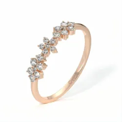 Half-Alliantie Diamanten Champs-Élysées - Parijs Collectie | Celinni