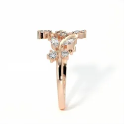 Demi-Alliance Diamants Saint-Germain – Collection Paris | Celinni