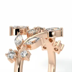 Media Alianza Diamantes Saint-Germain - Colección París | Celinni